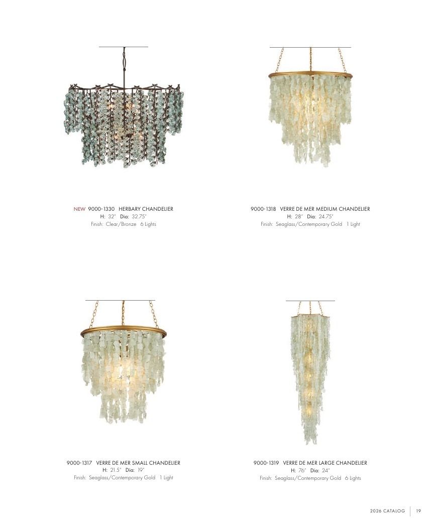 Currey & Company Lighting Collection Catalog Weekly Ad January 1 - December 31, 2026