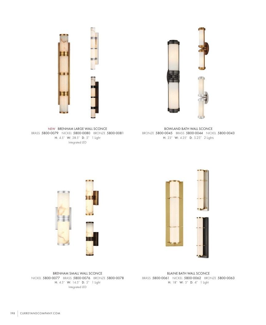 Currey & Company Lighting Collection Catalog Weekly Ad January 1 - December 31, 2026