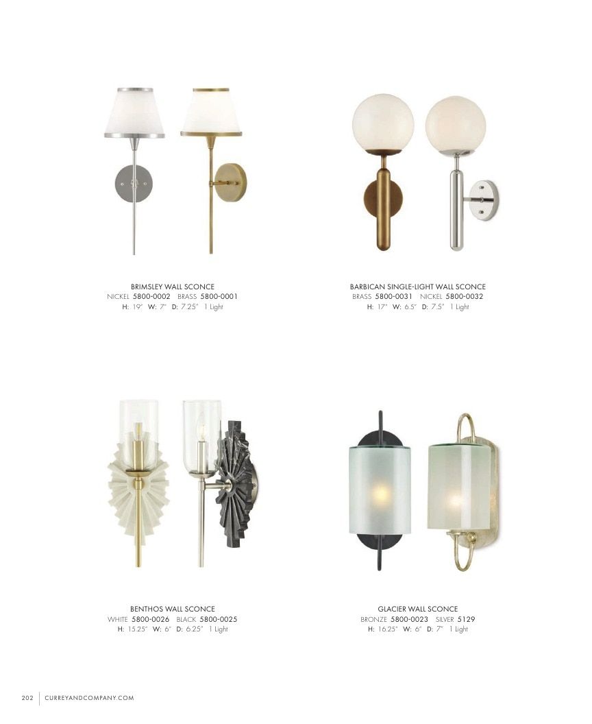 Currey & Company Lighting Collection Catalog Weekly Ad January 1 - December 31, 2026