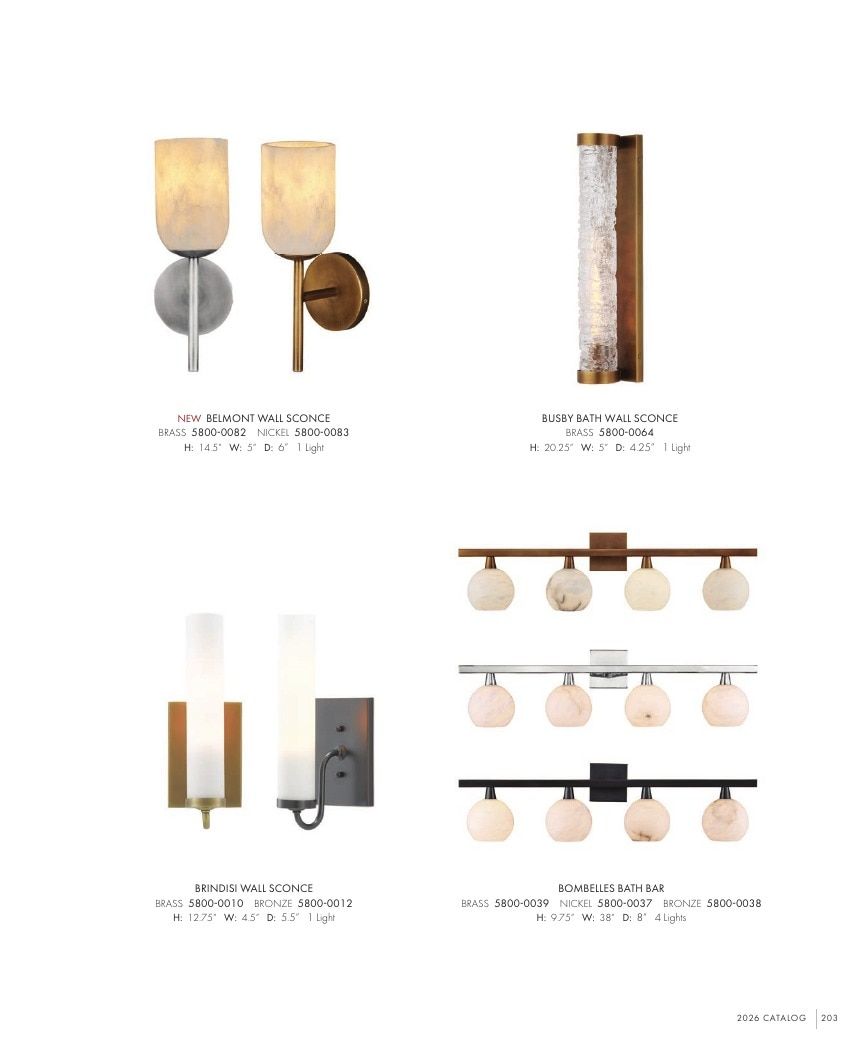 Currey & Company Lighting Collection Catalog Weekly Ad January 1 - December 31, 2026