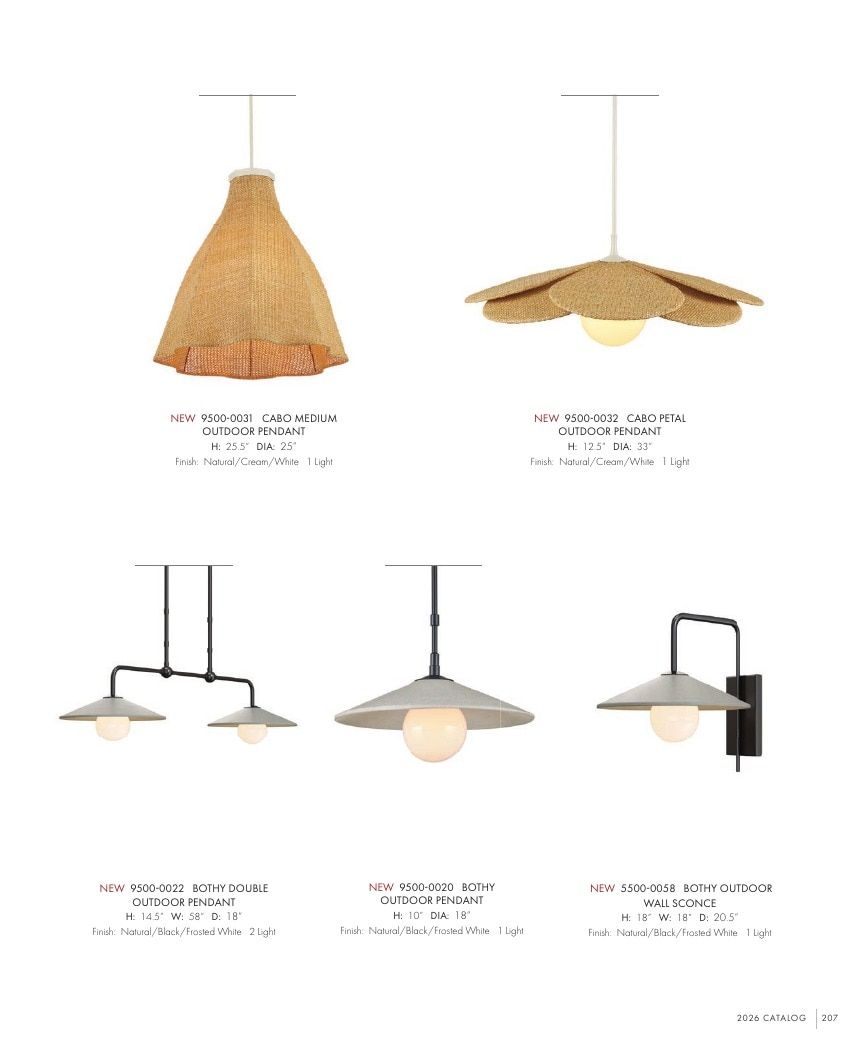 Currey & Company Lighting Collection Catalog Weekly Ad January 1 - December 31, 2026