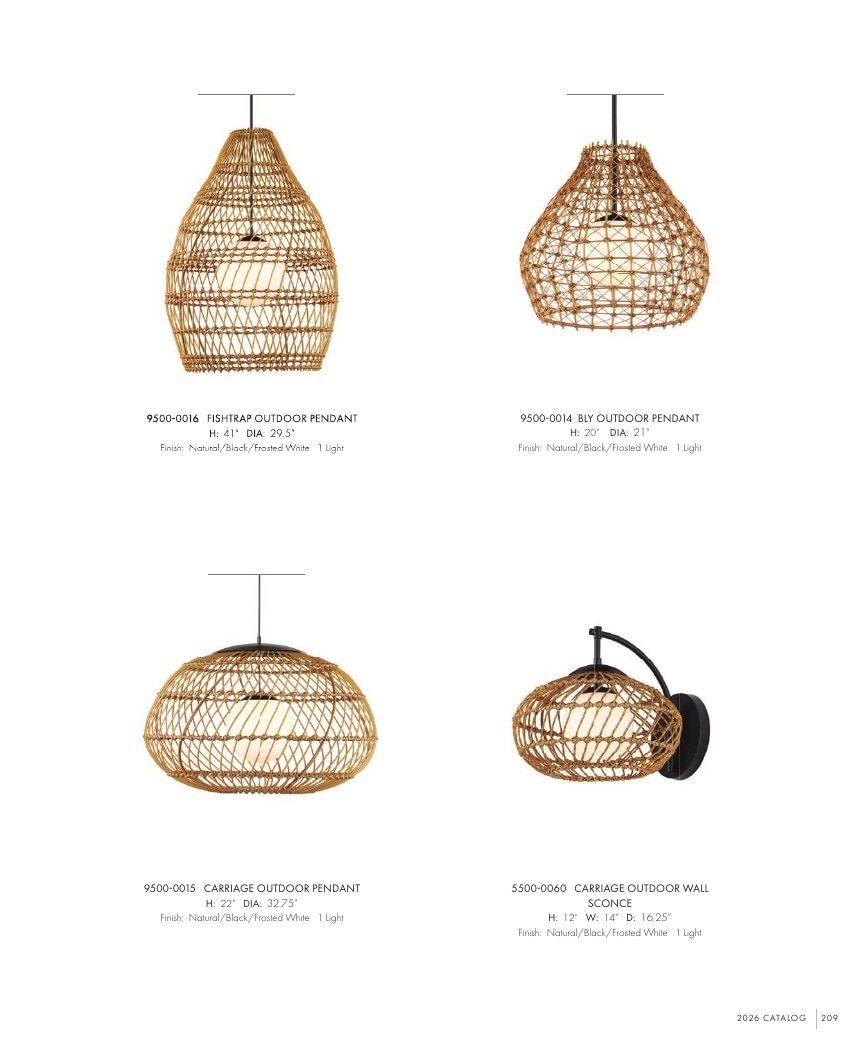 Currey & Company Lighting Collection Catalog Weekly Ad January 1 - December 31, 2026