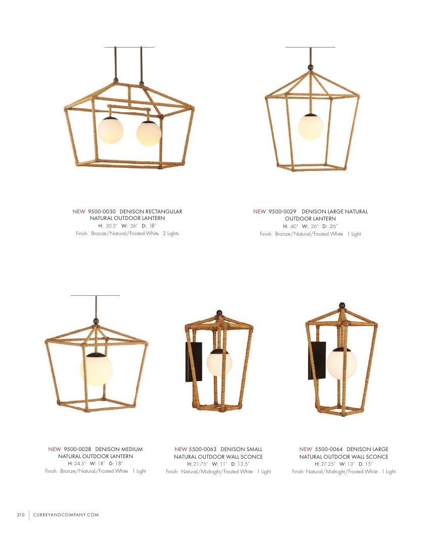 Currey & Company Lighting Collection Catalog Weekly Ad January 1 - December 31, 2026