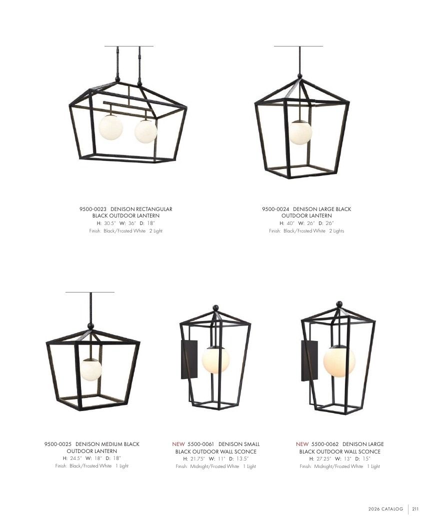 Currey & Company Lighting Collection Catalog Weekly Ad January 1 - December 31, 2026