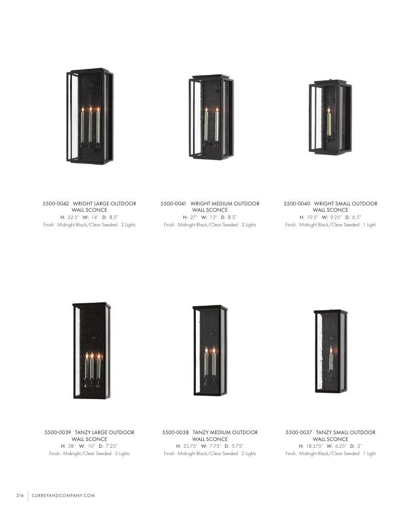 Currey & Company Lighting Collection Catalog Weekly Ad January 1 - December 31, 2026