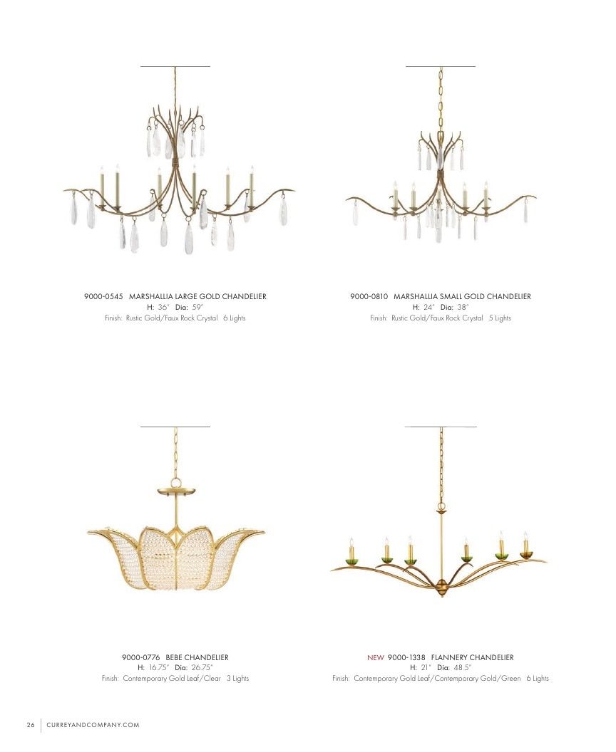 Currey & Company Lighting Collection Catalog Weekly Ad January 1 - December 31, 2026