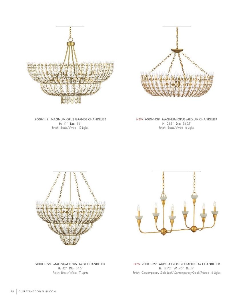 Currey & Company Lighting Collection Catalog Weekly Ad January 1 - December 31, 2026