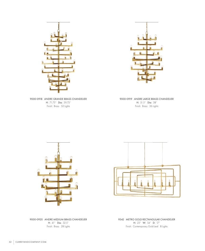 Currey & Company Lighting Collection Catalog Weekly Ad January 1 - December 31, 2026