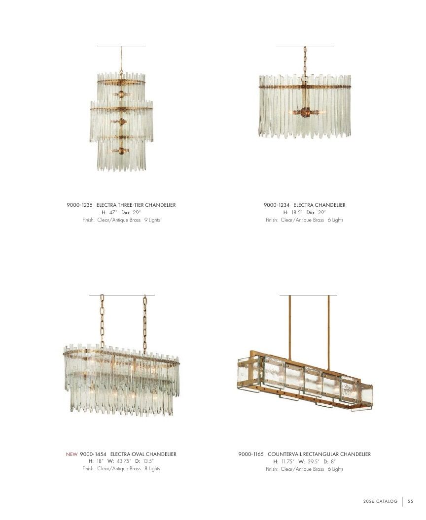 Currey & Company Lighting Collection Catalog Weekly Ad January 1 - December 31, 2026