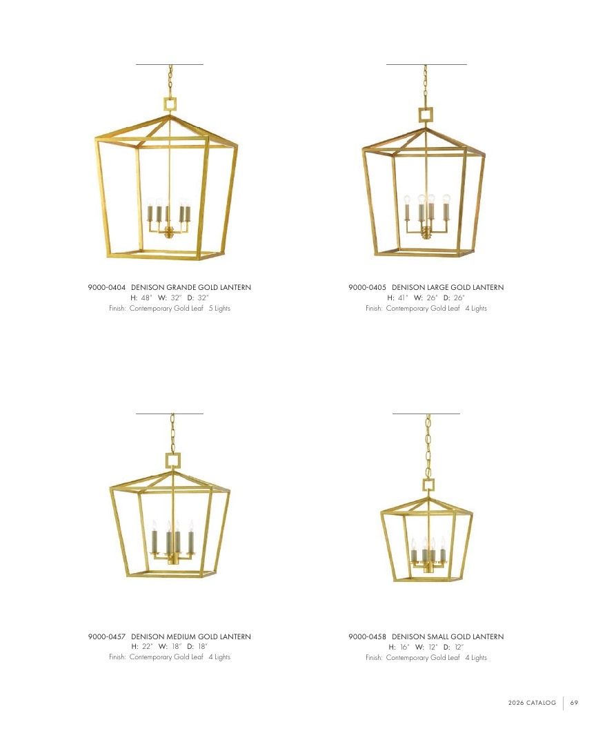 Currey & Company Lighting Collection Catalog Weekly Ad January 1 - December 31, 2026