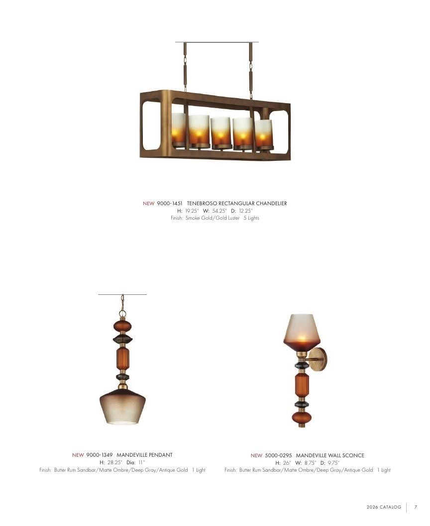 Currey & Company Lighting Collection Catalog Weekly Ad January 1 - December 31, 2026
