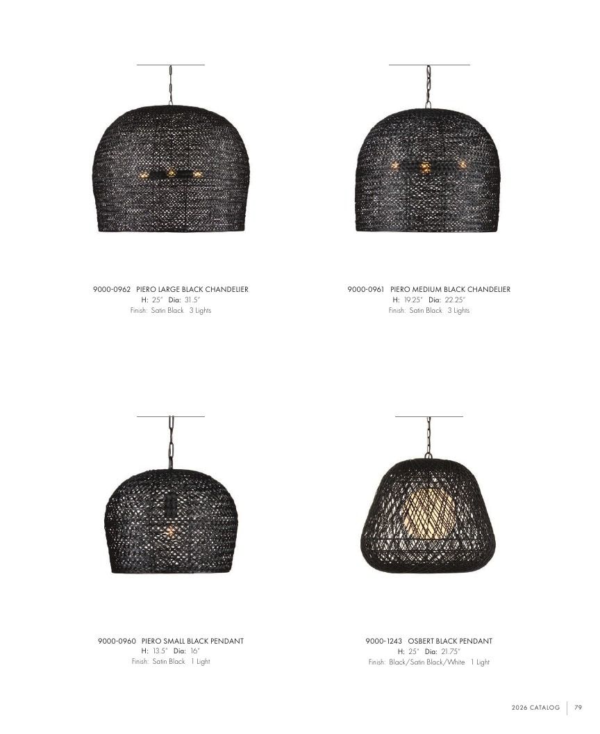 Currey & Company Lighting Collection Catalog Weekly Ad January 1 - December 31, 2026