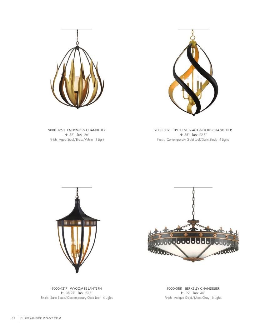 Currey & Company Lighting Collection Catalog Weekly Ad January 1 - December 31, 2026