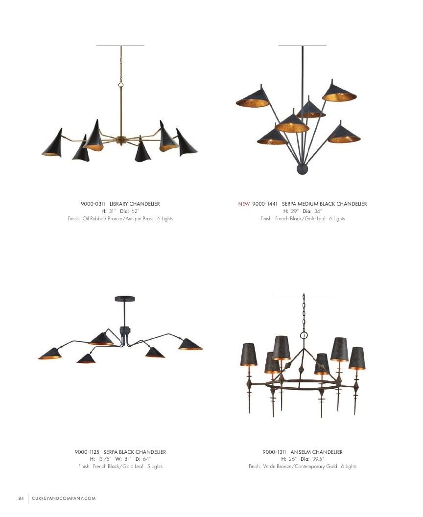 Currey & Company Lighting Collection Catalog Weekly Ad January 1 - December 31, 2026