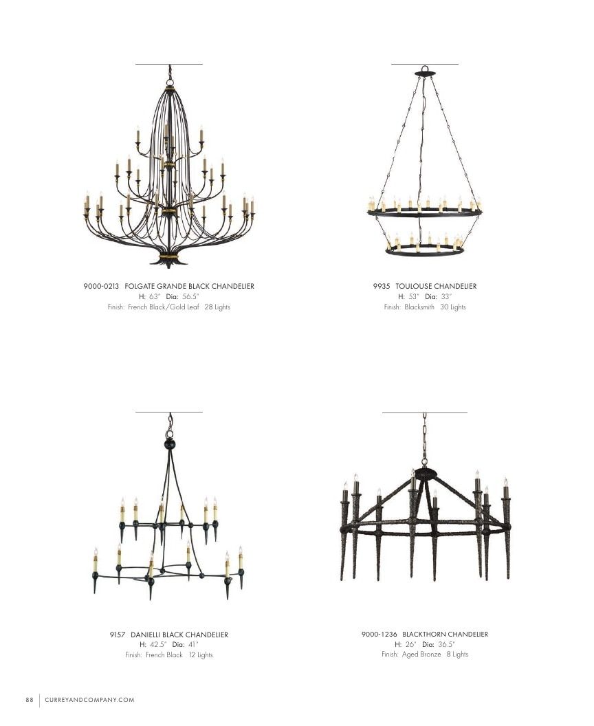 Currey & Company Lighting Collection Catalog Weekly Ad January 1 - December 31, 2026