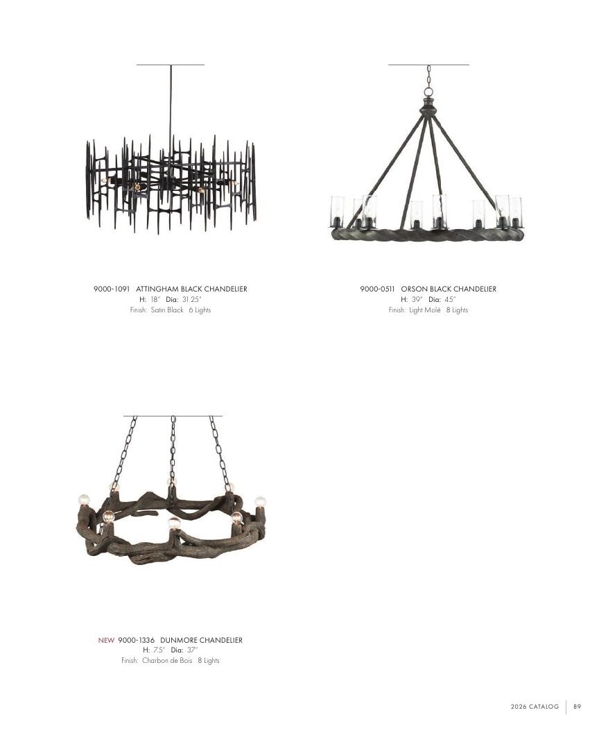 Currey & Company Lighting Collection Catalog Weekly Ad January 1 - December 31, 2026