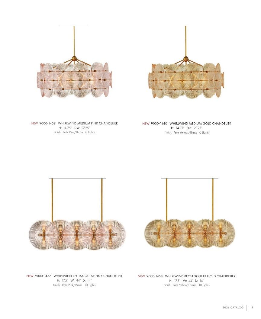Currey & Company Lighting Collection Catalog Weekly Ad January 1 - December 31, 2026
