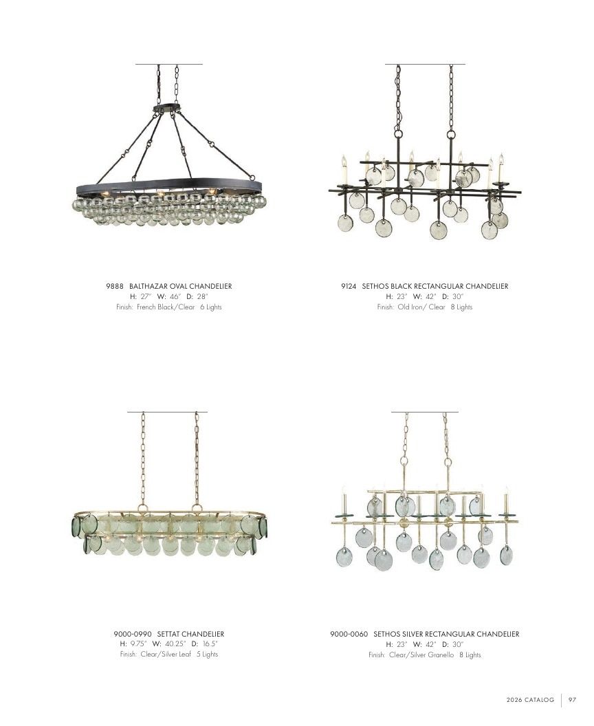 Currey & Company Lighting Collection Catalog Weekly Ad January 1 - December 31, 2026
