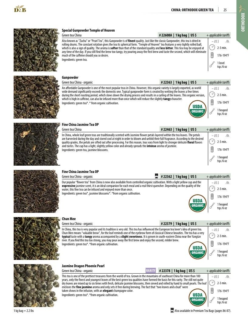 Dethlefsen & Balk Orthodox Tea Catalog Weekly Ad January 1, 2026 - December 31, 2027