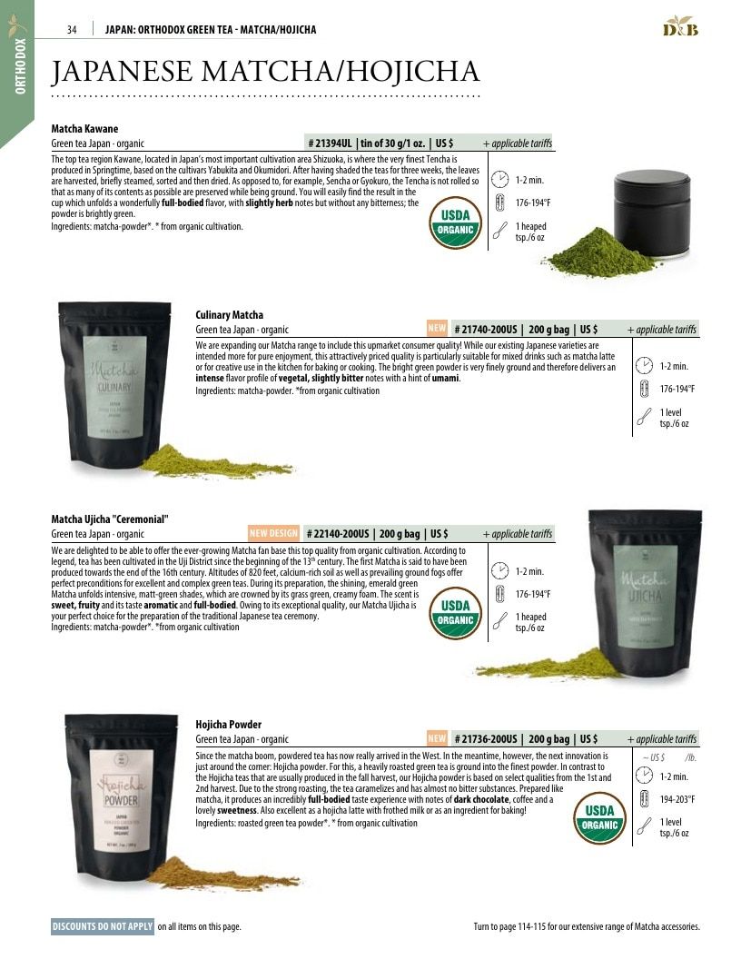 Dethlefsen & Balk Orthodox Tea Catalog Weekly Ad January 1, 2026 - December 31, 2027
