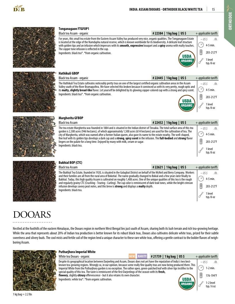 Dethlefsen & Balk Orthodox Tea Catalog Weekly Ad January 1, 2026 - December 31, 2027