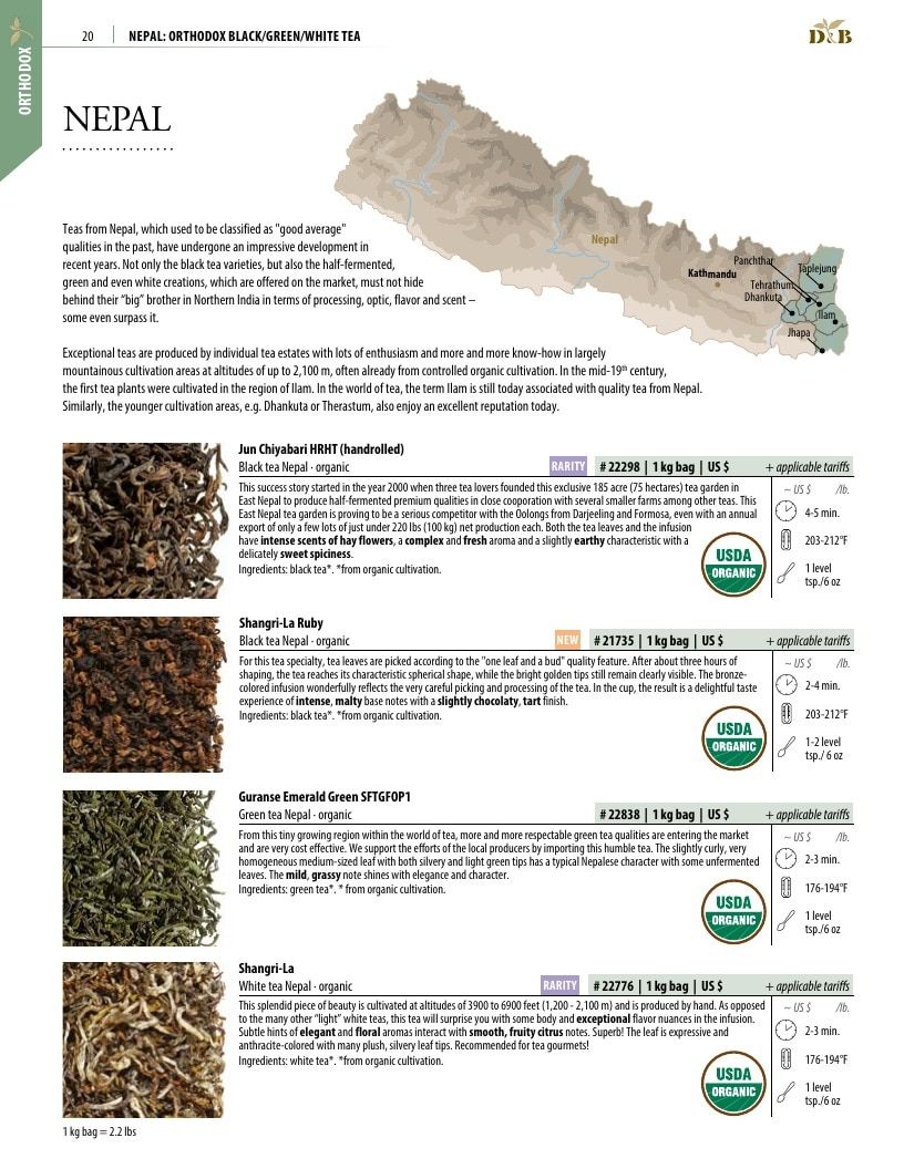 Dethlefsen & Balk Orthodox Tea Catalog Weekly Ad January 1, 2026 - December 31, 2027