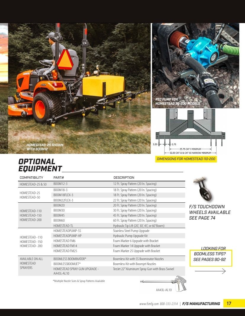 FS Manufacturing Agricultural Equipment Parts Catalog Weekly Ad January 1 - December 31, 2026
