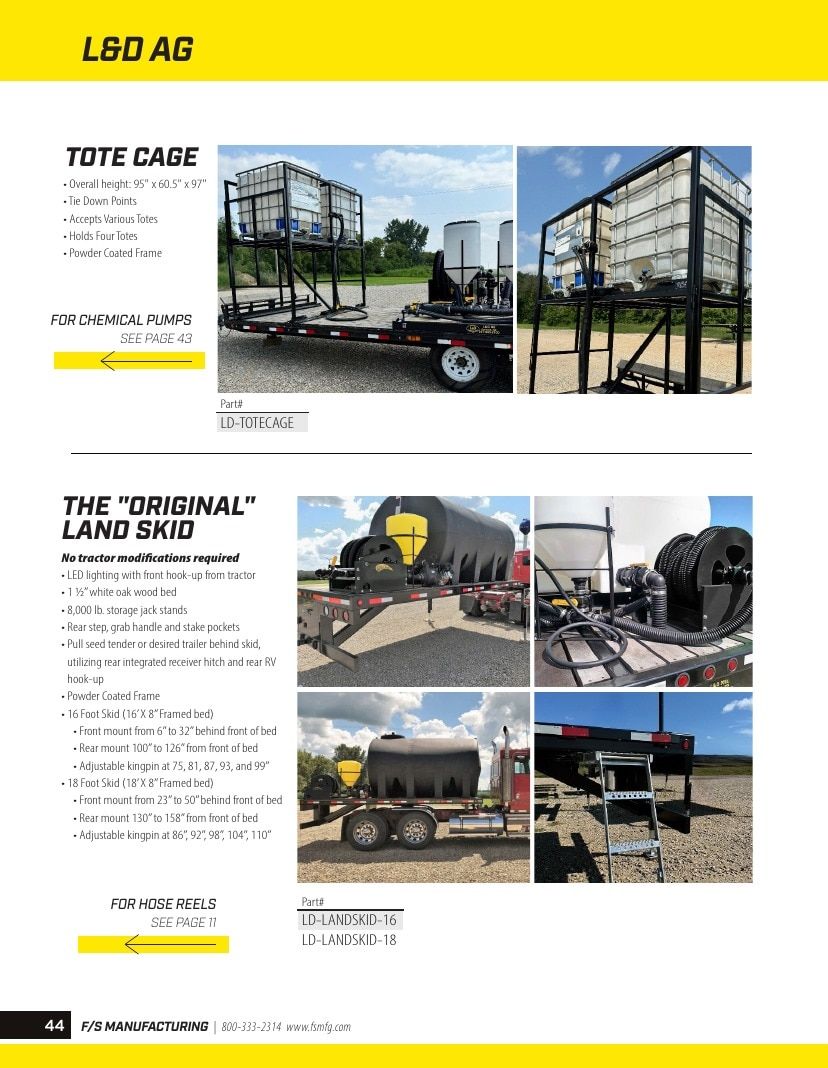 FS Manufacturing Agricultural Equipment Parts Catalog Weekly Ad January 1 - December 31, 2026