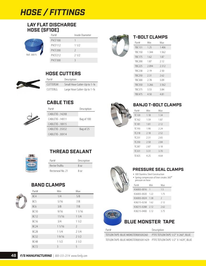 FS Manufacturing Agricultural Equipment Parts Catalog Weekly Ad January 1 - December 31, 2026