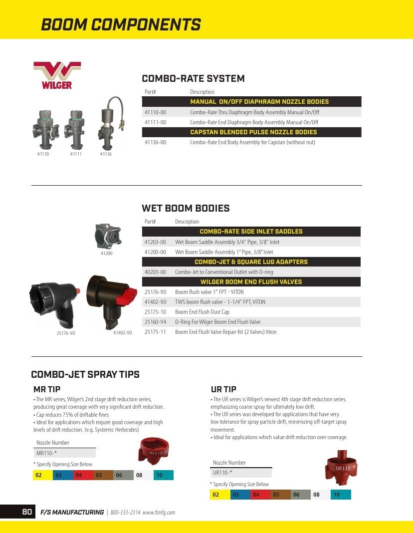 FS Manufacturing Agricultural Equipment Parts Catalog Weekly Ad January 1 - December 31, 2026
