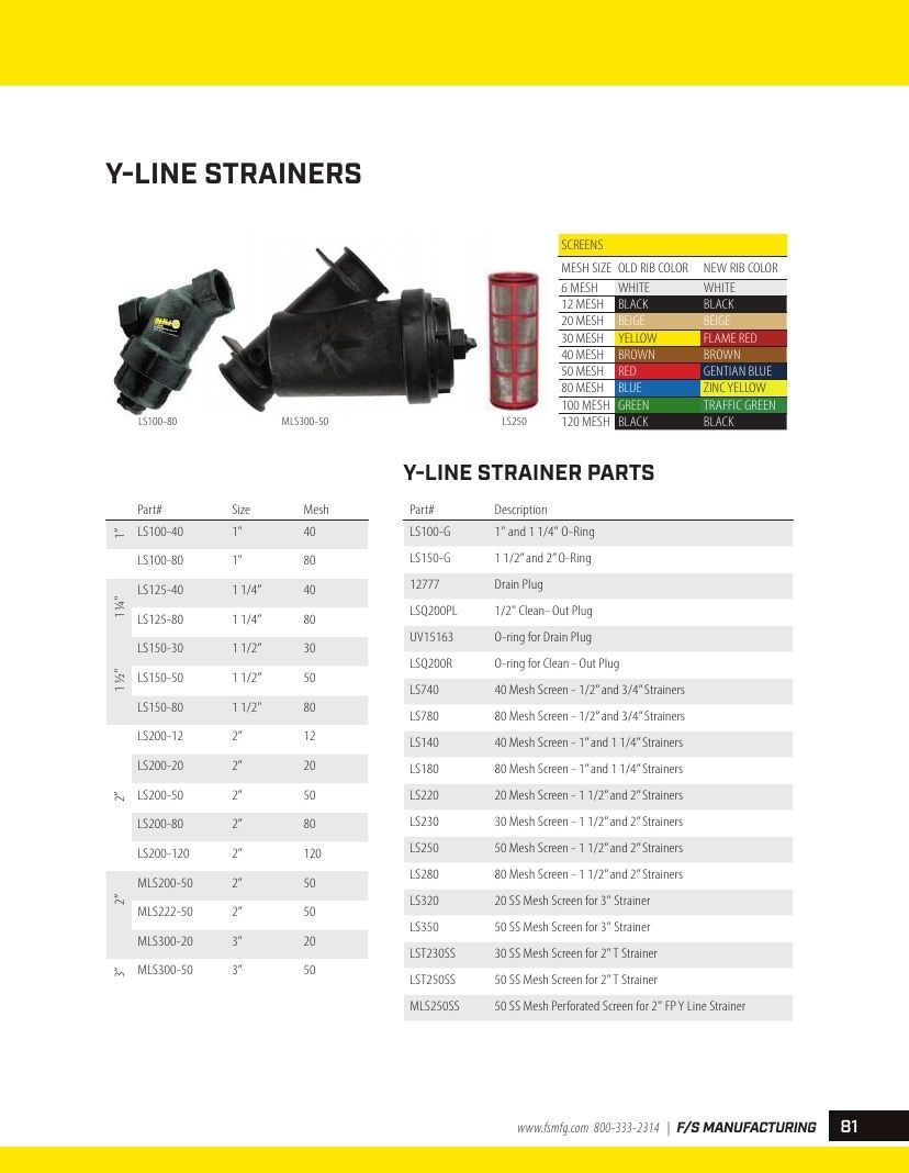 FS Manufacturing Agricultural Equipment Parts Catalog Weekly Ad January 1 - December 31, 2026