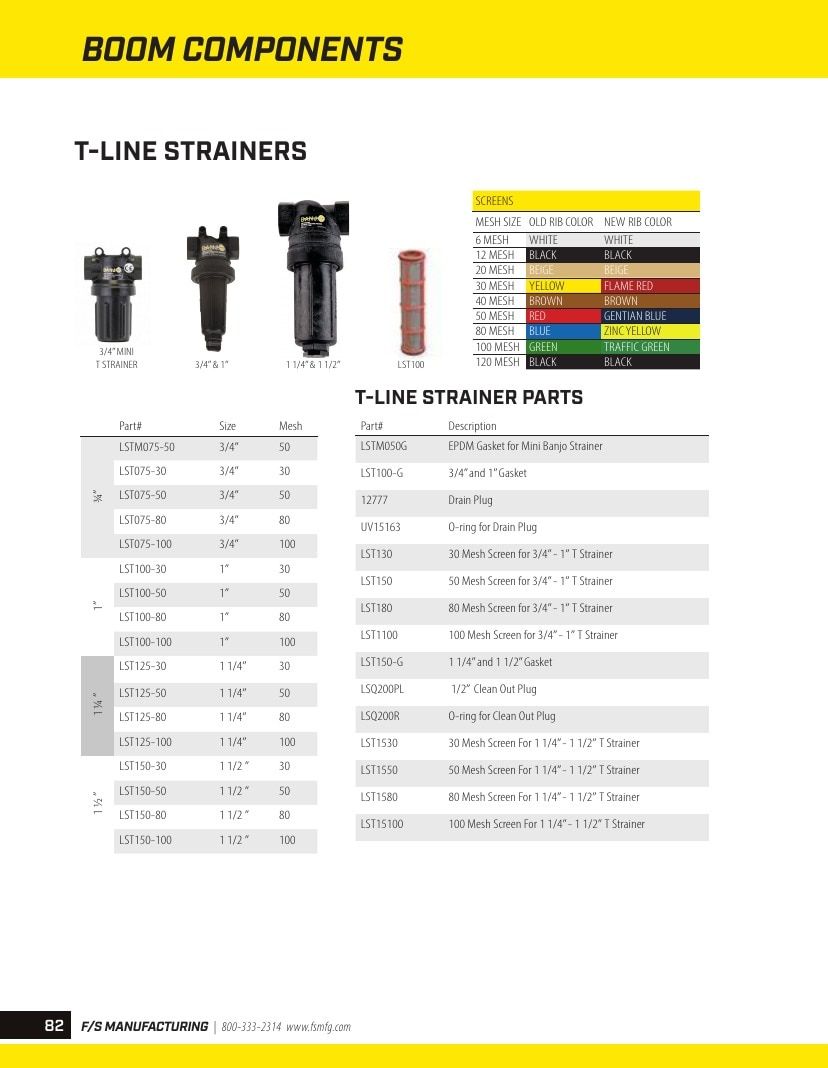 FS Manufacturing Agricultural Equipment Parts Catalog Weekly Ad January 1 - December 31, 2026
