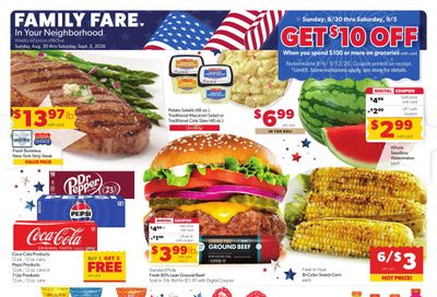 Family Fare (Barnesville Area, MN) Weekly Ad August 30 - September 5, 2026