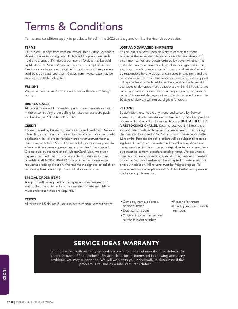 Preferred Source Service Ideas Catalog Weekly Ad January 1 - December 31, 2026