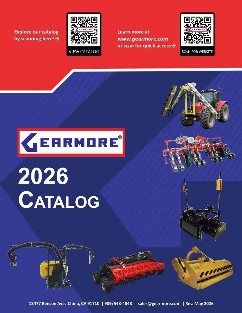Gearmore Agricultural Equipment Catalog Weekly Ad January 1 - December 31, 2026