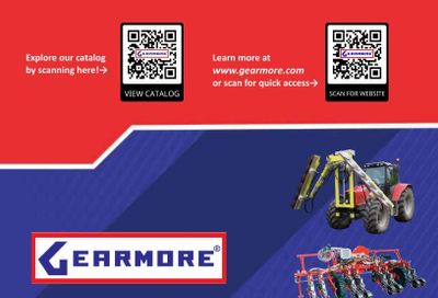 Gearmore Agricultural Equipment Catalog Weekly Ad January 1 - December 31, 2026