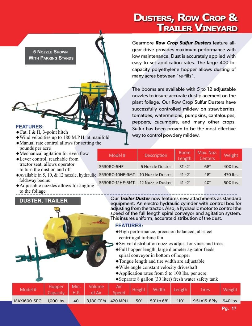 Gearmore Agricultural Equipment Catalog Weekly Ad January 1 - December 31, 2026