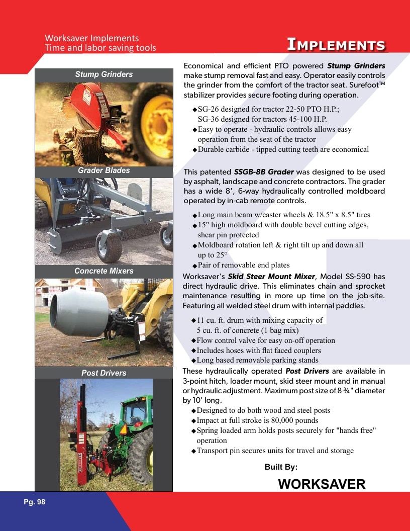 Gearmore Agricultural Equipment Catalog Weekly Ad January 1 - December 31, 2026