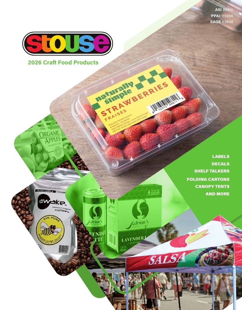 Stouse Craft Food Products Catalog Weekly Ad January 1 - December 31, 2026
