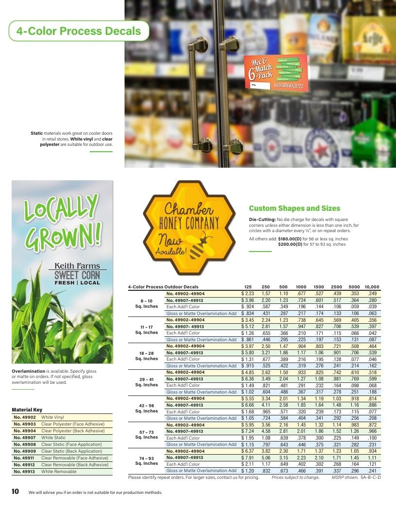 Stouse Craft Food Products Catalog Weekly Ad January 1 - December 31, 2026
