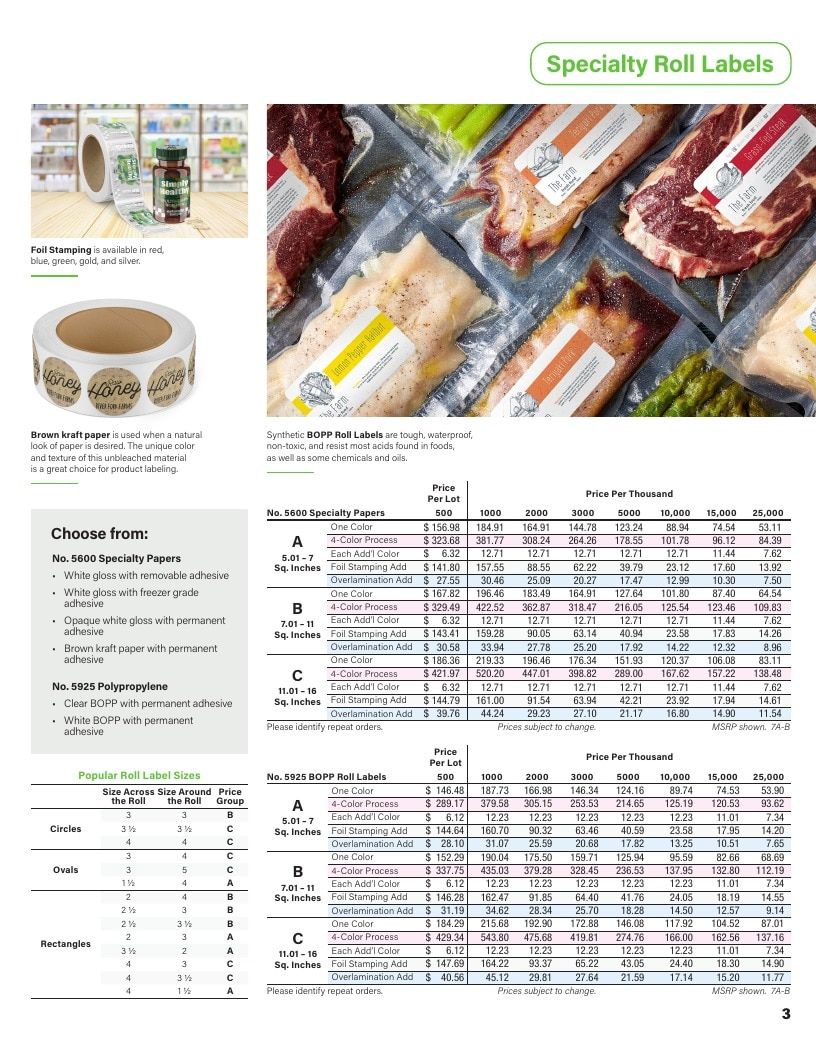 Stouse Craft Food Products Catalog Weekly Ad January 1 - December 31, 2026
