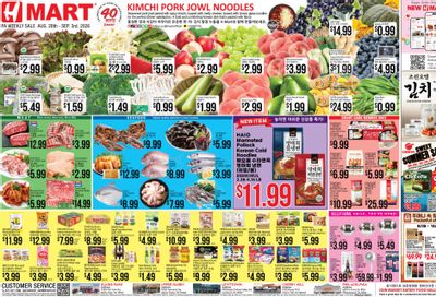 H Mart (Joint Base Mdl Area, NJ) Weekly Ad August 28 - September 3, 2026
