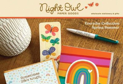 Night Owl Paper Goods Spring and Summer Catalog Weekly Ad January 1 - December 31, 2026