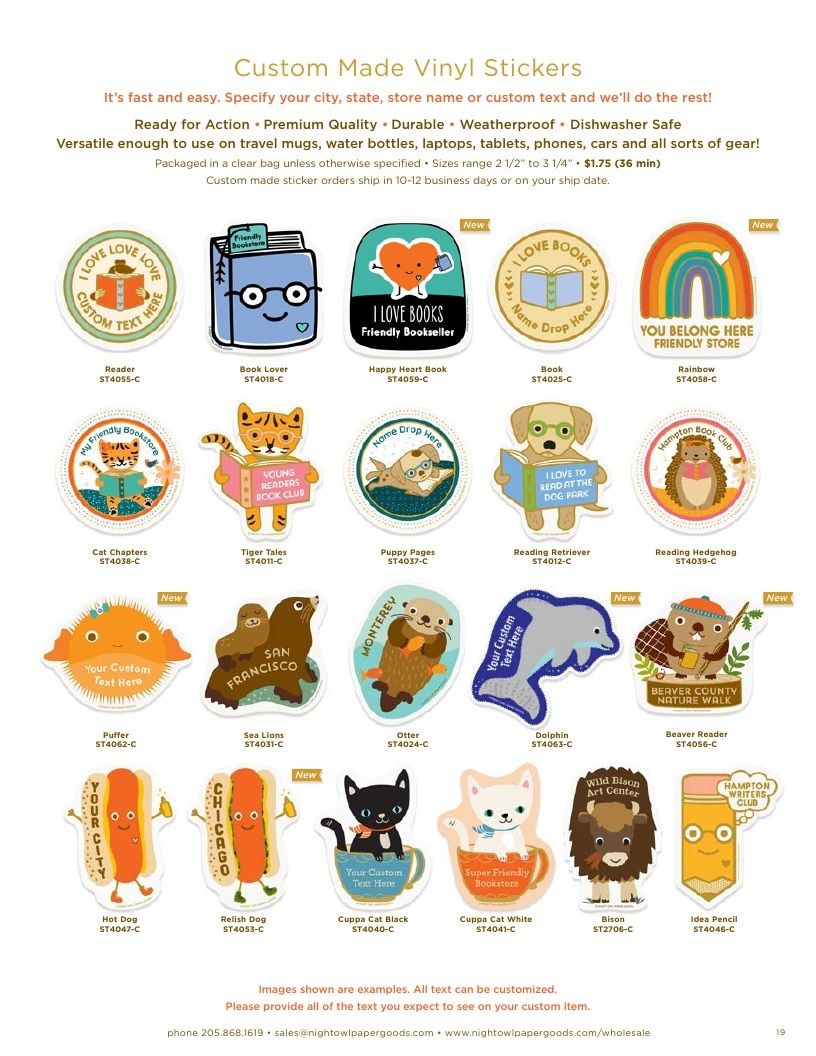Night Owl Paper Goods Spring and Summer Catalog Weekly Ad January 1 - December 31, 2026