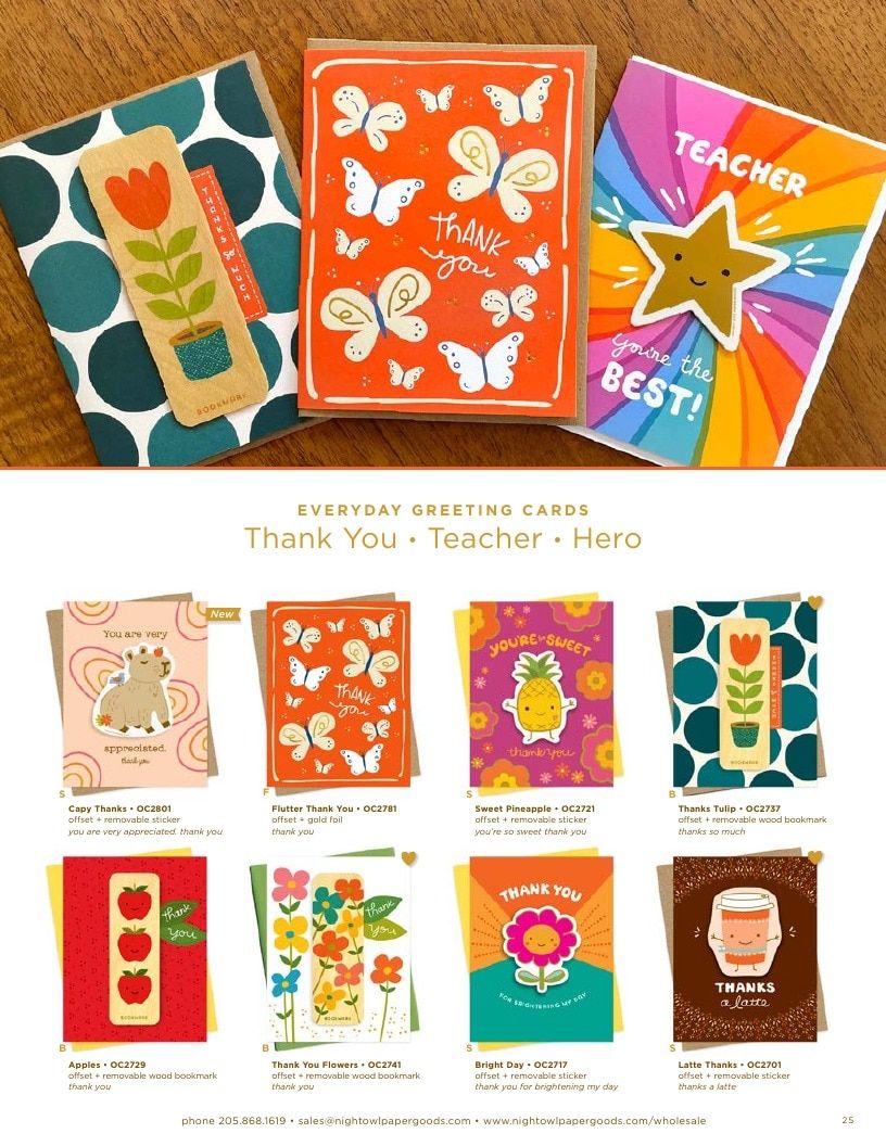 Night Owl Paper Goods Spring and Summer Catalog Weekly Ad January 1 - December 31, 2026