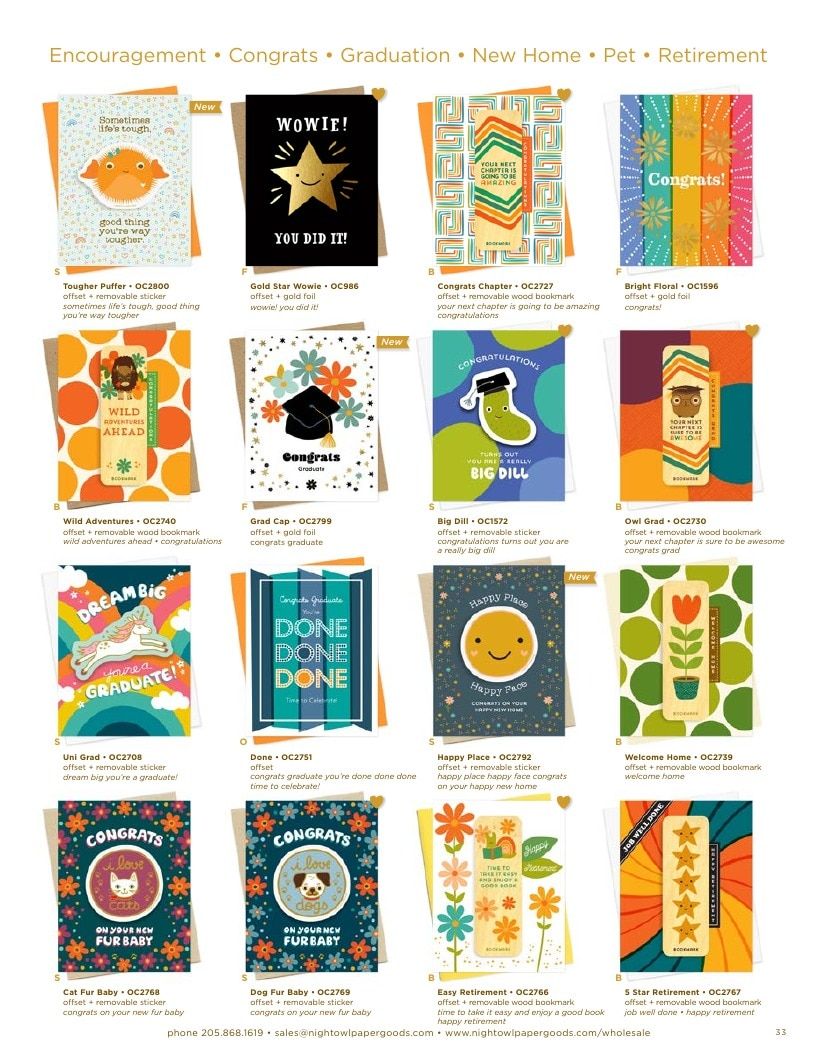 Night Owl Paper Goods Spring and Summer Catalog Weekly Ad January 1 - December 31, 2026