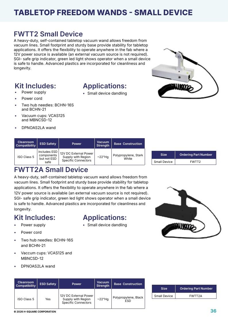 H-Square Semiconductor Handling Catalog Weekly Ad January 1 - December 31, 2026