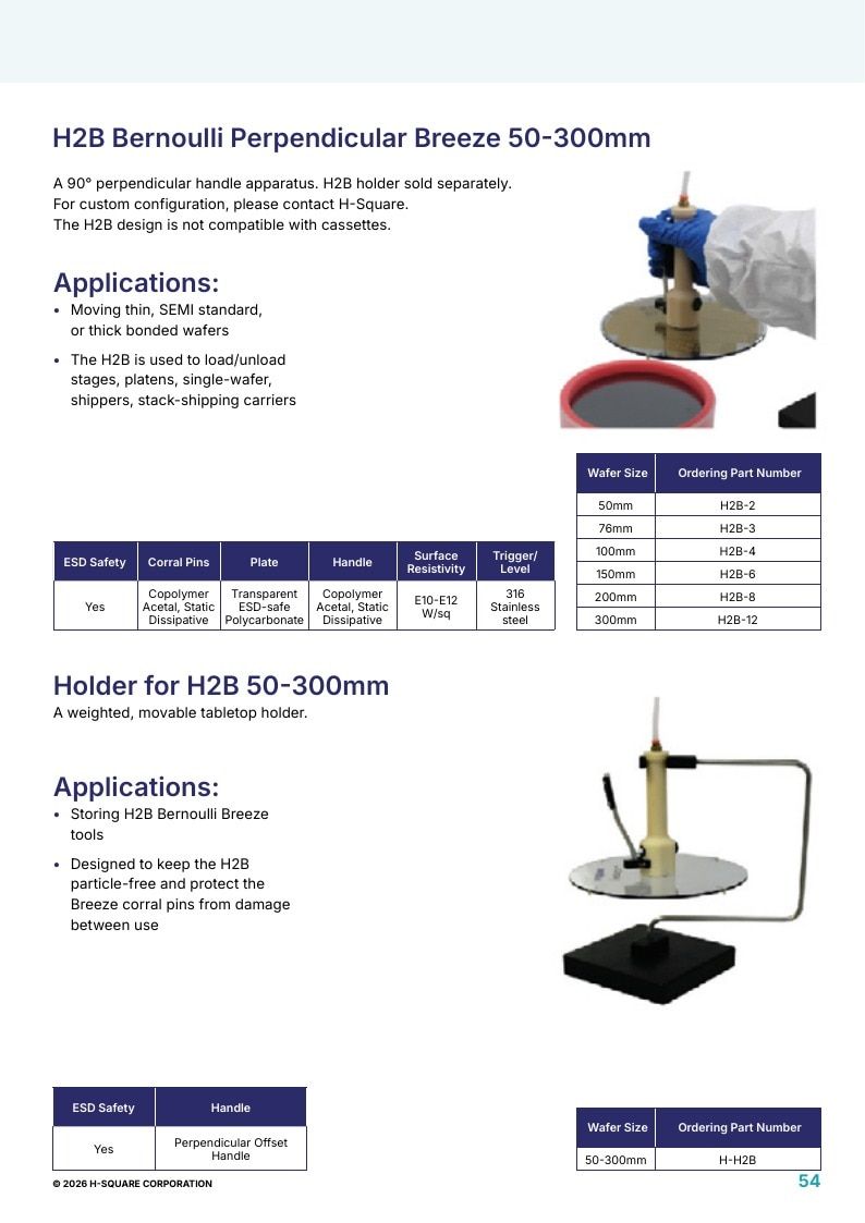 H-Square Semiconductor Handling Catalog Weekly Ad January 1 - December 31, 2026