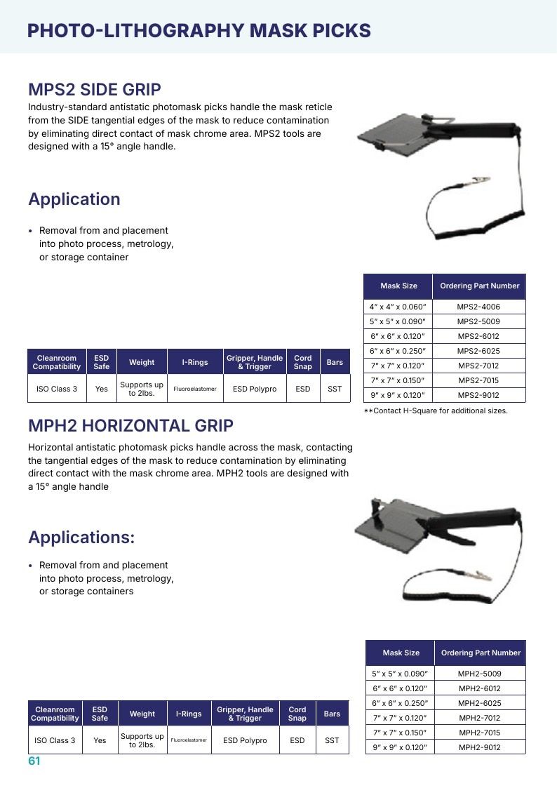 H-Square Semiconductor Handling Catalog Weekly Ad January 1 - December 31, 2026