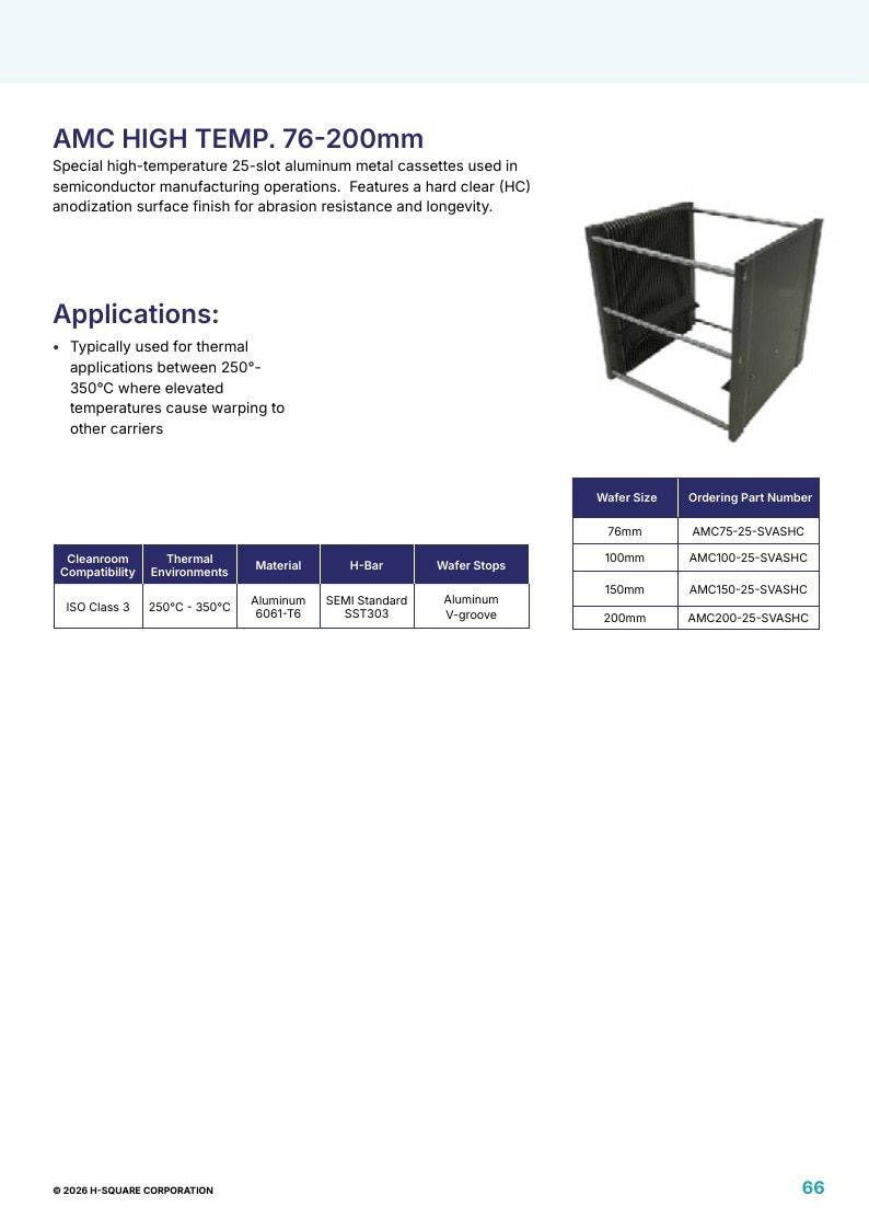H-Square Semiconductor Handling Catalog Weekly Ad January 1 - December 31, 2026